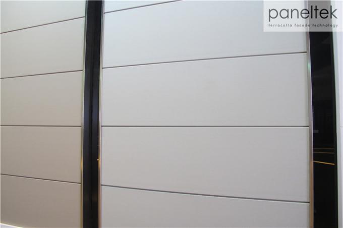 Фасад УЛЬТРАФИОЛЕТОВОГО сопротивления терракотовый обшивает панелями Дурабле с удобной системой отладки
