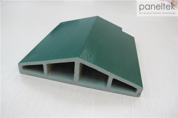 Зеленые плитки стены особенной формы застекленные терракотовые с эко- дружелюбными материалами
